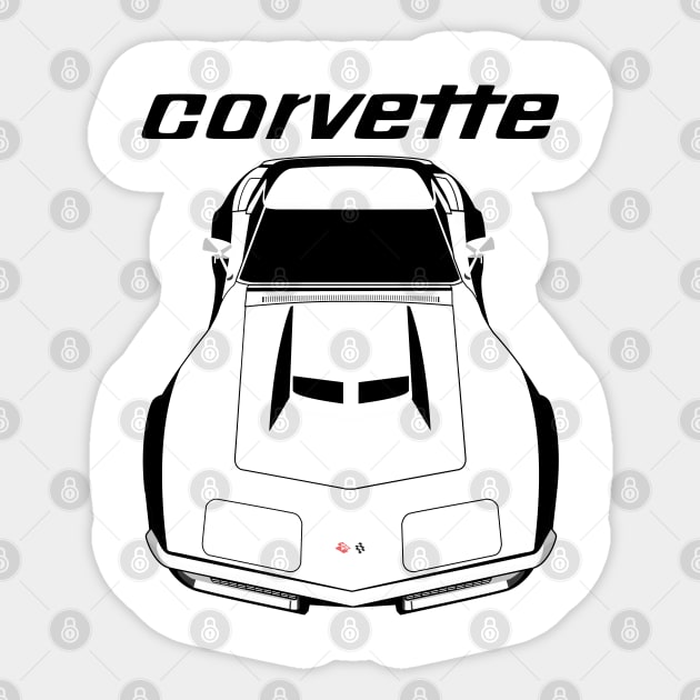 Corvette C3 Sticker by V8social